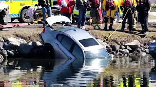 Vehicle Located in Trent Canal Campbellford March 24 2024 [upl. by Naujyt]