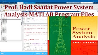 How to include Hadi Saadat Power System Analysis MATLAB Program Files hadisaadat matlab power [upl. by Tessil]