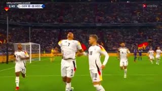 Jamie Leweling Disallowed Goal Germany vs Netherlands 10 Goals and Extended Highlights [upl. by Nellad]