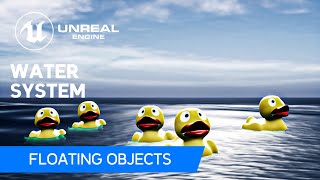 Unreal Engine 5 works in UE4 Floating objects aka Buoyancy [upl. by Letnom]