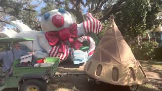 Mr Bingle arrives for Celebration in the Oaks [upl. by Niveek]