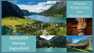 Cruise Port Guide  Skjolden  Norway  Sognefjord  Princess World Cruise 2025  LivinLifeNow [upl. by Anaderol]