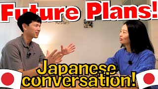 Practice Japanese conversation 8 Talking about future plans with friends [upl. by Chrysler]