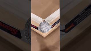 How to use a starrett angle finder 👉 Gpr3Carpentry🔨 viral tips diy carpentry tools [upl. by Adniram]