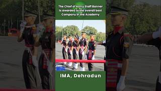 The Chief of Army Staff Banner is awarded to the overall best Company in the Academy [upl. by Eniamurt145]