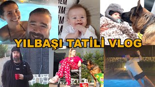 3 Derecede Bebekle Havuza Girmek  Silahla Yılbaşı Kutlamak  Hoşgeldin 2024  Sapanca Vlog [upl. by Nyluqcaj344]