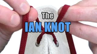 The “Ian Knot” the worlds fastest shoelace knot – Professor Shoelace [upl. by Etteloiv919]