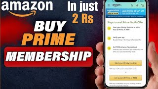 Amazon Prime amp Prime Video Subscription Price India amp How to get Free Trial [upl. by Pega]