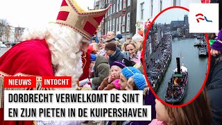 De Sint is weer in Dordrecht zo zag de intocht eruit [upl. by Enomal914]