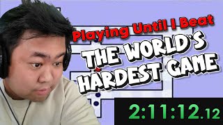 Streaming Until I BEAT quotThe Worlds Hardest Gamequot [upl. by Tobie]