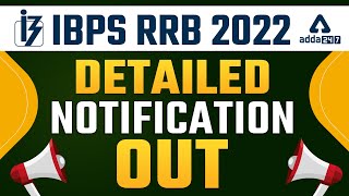 IBPS RRB POClerk 2022  Detailed Notification Out [upl. by Anirav281]