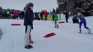 Ingeborg Rustad langrenn junior NC2 Granåsen februar 2024 [upl. by Selby]