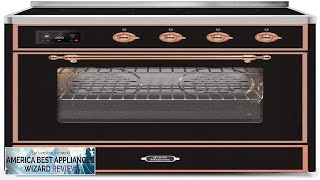 Majestic II 30quot Electric Freestanding Range Glossy BlackCopper Trim Review [upl. by Analad]