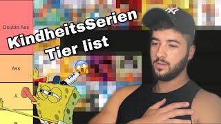 Kindheitsserien Tier List 🤔📺  EnzoStrikezz [upl. by Rentsch]