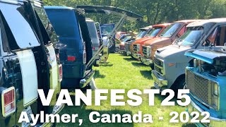 VAN TOUR  Vanfest 25  Best Vans In CANADA  Full Tour of Largest Custom Van  Truck Show [upl. by Ferriter]