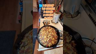 Our Favorite Deer Camp Breakfast Skillet hunting deerhunting deercamp deer hunt food foodie [upl. by Retsev949]