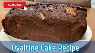 How To Make Ovaltine Cake Homemade Recipe by Activities with Aymaan [upl. by Hameerak93]