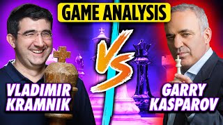 Vladimir Kramnik vs Garry Kasparov  LEGENDARY game  Chess game analysis  1994 [upl. by Johm]