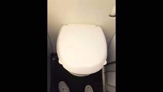 Korean Air Boeing 7478i Lavatory [upl. by Aicenert]