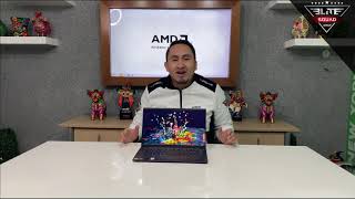 UNBOXING REVIEW LENOVO YOGA SLIM 7 AMD RYZEN 4500U CON RADEON GRAPHICS [upl. by Tenaj129]