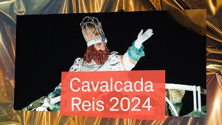 Cavalcada de Reis 2024 a Barcelona [upl. by Orlando]