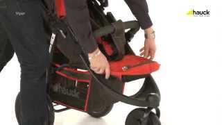 Hauck Viper Pushchair  How To Fold Demonstration  BabySecurity [upl. by Roberto]