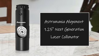 Astromania Alignment 125quot Next Generation Laser Collimator for Newtonian Telescopes [upl. by Etireugram]