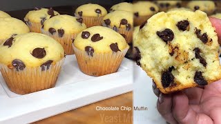 CHOCOLATE CHIP MUFFIN  Easy amp Basic Yummy Muffin Recipe [upl. by Simmons]