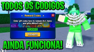 TODOS OS CÓDIGOS DE 2X XP NO BLOX FRUITS 2024 [upl. by Pacificas]