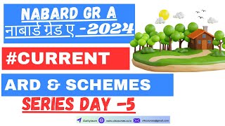 NABARD Grade A Exam 2024 ARD CURRENT SERIES Day5 [upl. by Sacksen7]