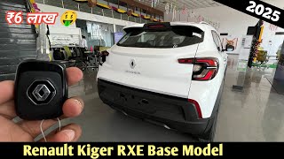 New Renault Kiger RXE Base Model 2025❤️ Kiger Base Model Price amp Features Details By KaR HUB [upl. by Safier665]