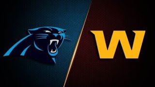 Washington Commanders Vs Carolina Panthers Live Reaction [upl. by Iruam]