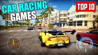 Top 10 Car Racing Games For LowSpecs PC 2023 [upl. by Hynes607]