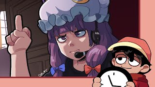 Patchouli Gaming Timelapse  Touhou [upl. by Newmark]