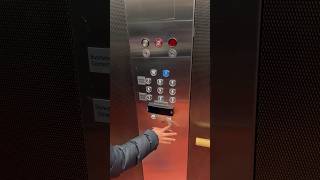 Ringing the alarm in a Schindler elevator lift elevator lifts elevator lift alarm alarms [upl. by Melbourne]