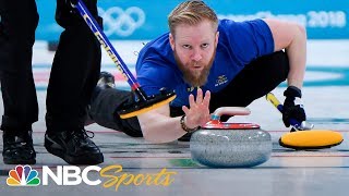 2018 Winter Olympics Team USA defeats Sweden 107 for first curling gold  NBC Sports [upl. by Joseph]