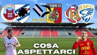 COSA ASPETTARCI DALLA 22 GIORNATA DI SERIE B PALERMO CATANZARO CITTADELLA SAMPDORIA [upl. by Leahpar]