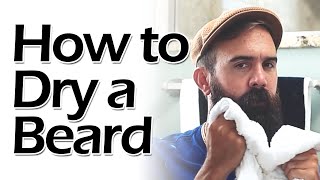 How to Dry a Beard [upl. by Stephanus]