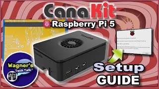 CanaKit Raspberry Pi 5 8GB Starter Kit Turbine  Setup Guide [upl. by Tansey]