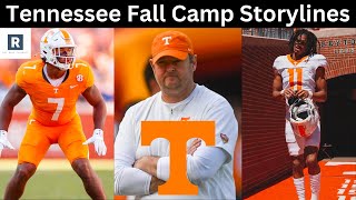 Tennessee Football Fall Camp Storylines  Tennessee Vols Football 2024 [upl. by Sansen]