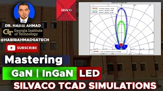 GaN InGaN LED Silvaco TCAD Simulation 💡🔍 LED [upl. by Oria244]