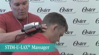 Oster® StimULax® Massager Demo [upl. by Lebam80]