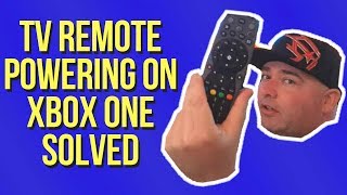 FETCH TV REMOTE TURNS ON XBOX ONE S amp X  Solved [upl. by Frantz409]