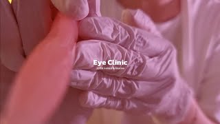 ASMR Eye ClinicColor Blind test Eye exam Scanning [upl. by Gottlieb683]