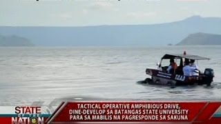 Tactical Operative Amphibious Drive dinedevelop para mapabilis ang pagresponde sa sakuna [upl. by Kersten]