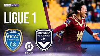 Troyes vs Bordeaux  LIGUE 1 HIGHLIGHTS  12122021  beIN SPORTS USA [upl. by Ripp]