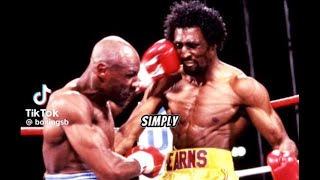 Tommy “Hitman” Hearns vs “Marvelous” Marvin Hagler best boxing match ever Wow 😮 [upl. by Acacia145]