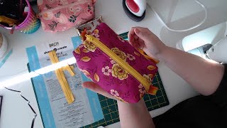 Boxy Pouch Sewing Pattern Tutorial [upl. by Klinger372]