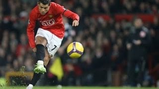 Cristiano Ronaldo  Legendary longshots Manchester UnitedReal Madrid [upl. by Apple]