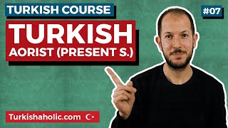 Turkish Aorist Tense Present Simple Tense  Learn Turkish [upl. by Atilal]